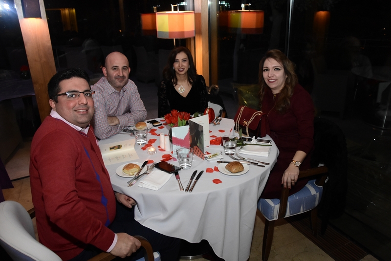 Love at le gray with an enchanting dinner at Indigo on the Roof
